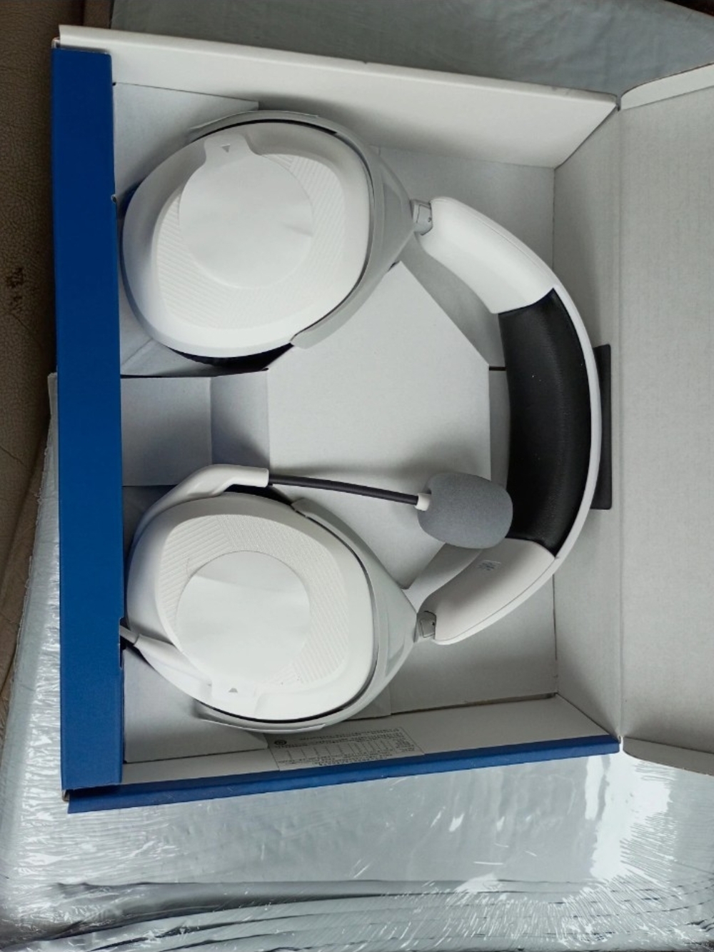 Hype White Gaming Headset with Boom Microphone